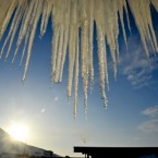 Icicles yield to the march of spring in Norway. Image: PA Images/Ben Birchall