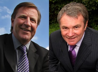 Ronnie Whelan and Ray Houghton