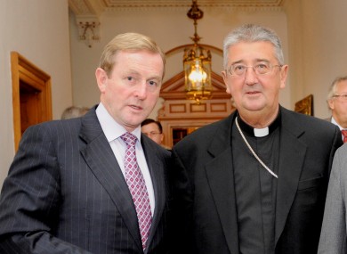 Enda Kenny and Diarmuid Martin in 2009