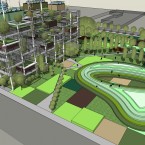 There would also be a ground-level park next to the Anglo site.