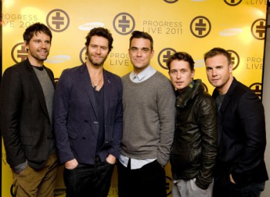 Five become four? Jason, Howard, Robbie, Mark and Gary.