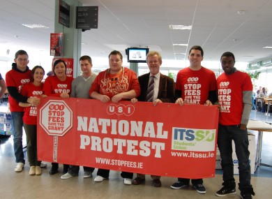 Nearly 600 students from IT Sligo are expected to join the march today.
