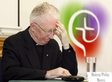 File photo of Bishop of Raphoe Philip Boyce