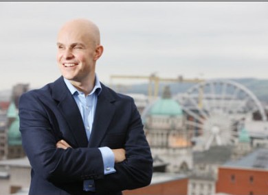 Mark Pollock before his accident in the summer of last year.