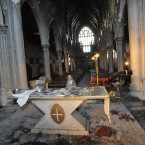 The altar in St Catherine's Church. Photograph: Sasko Lazarov /Photocall Ireland