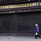 A closed down Patrick Conways pub on Parnell Street in Dublin. Photo: Sasko Lazarov/Photocall Ireland