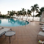 Well, not quite the same as the brochure. Looks like a kid's pool.