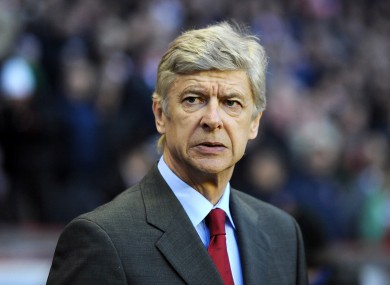 Arsene Wenger: war chest.