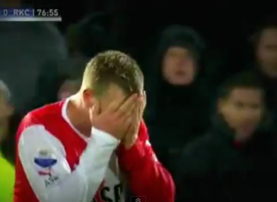 Man City striker Guidetti is currently on loan at Feyenoord.