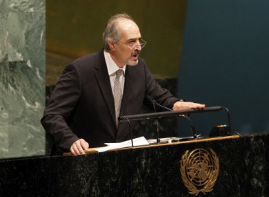 Dr Bashar al-Jafari said Pillay's claims were based no