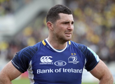 Rob Kearney was in tears after the final whistle.