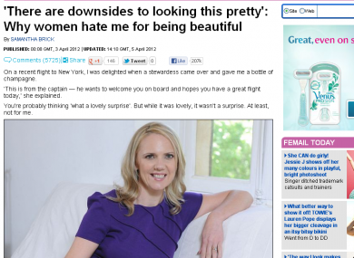 Brick's article on the Daily Mail site