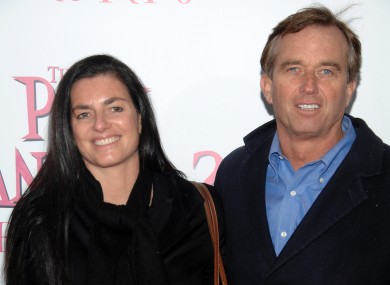 Mary Richardson Kennedy and her estranged husband Robert F Kennedy Jr at a film premiere in 2009