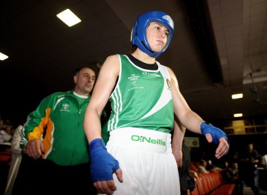Katie Taylor's first fight will be on Monday, 14 May.