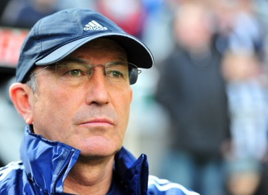 Tony Pulis: sticking by midfielder.