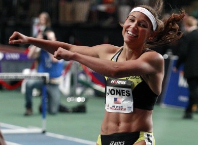 American hope: Lolo Jones.