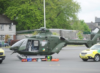 The Emergency Aeromedical Service will be based in Athlone for a 12-month trial.