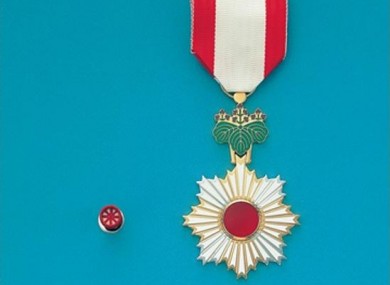 6th class Grand Cordon Order Award