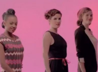The Robert Palmer girls try out for careers in science