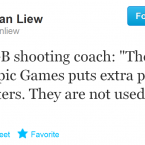 If there's one sports journalist to follow over the course of the Olympics (apart from those associated with TheScore.ie who I wholeheartedly endorse obviously), make it Jonathan Liew. As a result, you will be guaranteed a minimum of one laugh per day.