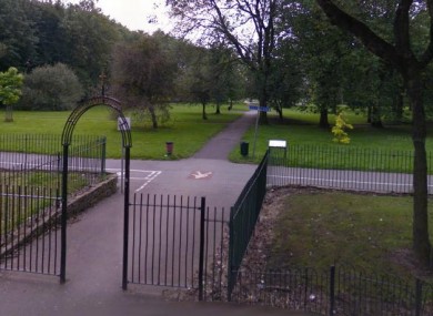 Whitworth Park in Manchester.