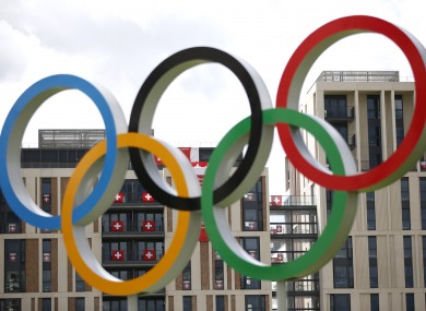 The Olympic rings each symbolise a different continent.