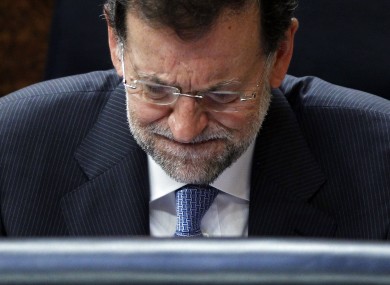 Spain's prime minister Mariano Rajoy is under pressure - but Spain's problems might not be all his own fault.