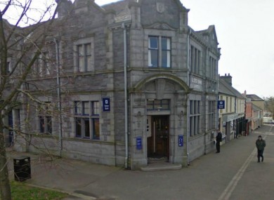 The Ulster Bank branch in Castlewellan
