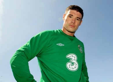 O'Dea during Ireland duty.