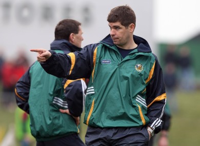 Pointing The Way: New Kerry senior football manager Eamonn Fitzmaurice.