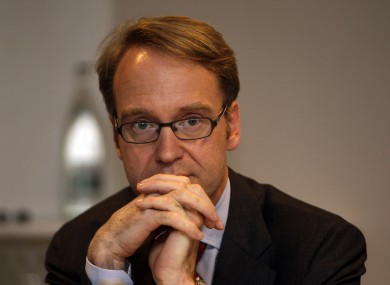 German Central Bank chief Jens Weidmann