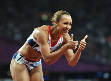 Golden girl? Jessica Ennis.