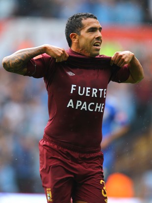 Carlos Tevez: back in top form it seems.
