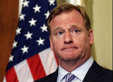 NFL Commissioner Roger Goodell sees no issue with starting the new season using replacement officials.