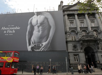 The poster before it was removed