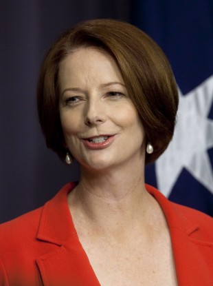 Australian Prime Minister Julia Gillard