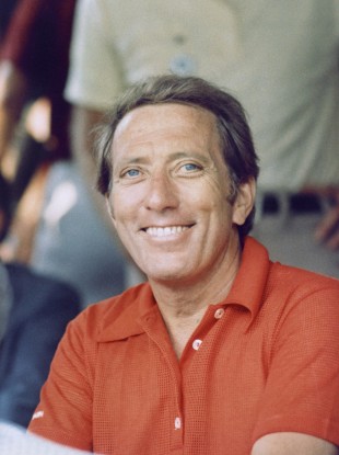 Andy Williams pictured in 1974