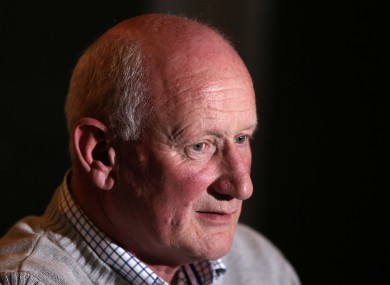 Brian Cody speaking in Langton House Hotel last week.