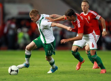 Duff against Hungary.