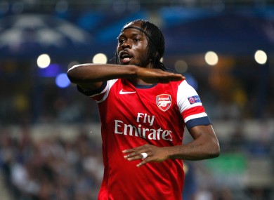 Gervinho: on the mark again.