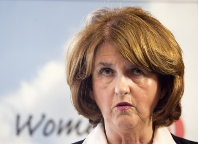 File photo of Joan Burton, Minister for Social Protection
