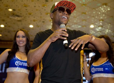 Floyd Mayweather Jr: pay-out.