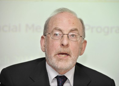 Irish Central Bank Governor, Patrick Honohan