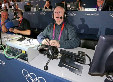 Jimmy Magee in London this summer.