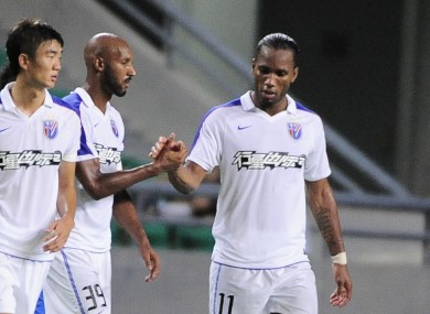 Drogba and Anelka seem set to make a return to Shanghai Shenhua.