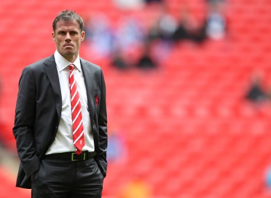 Jamie Carragher: out of favour.
