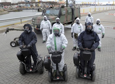 Segways are already used by the Defence Forces and by police in Dublin Airport.