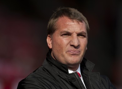 Rodgers believes his team are short of options in attack.