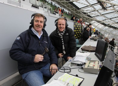Donal has his seat for the Heineken Cup final and he's not budging.