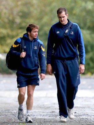 Eoin Reddan and Devin Toner at UCD this week.